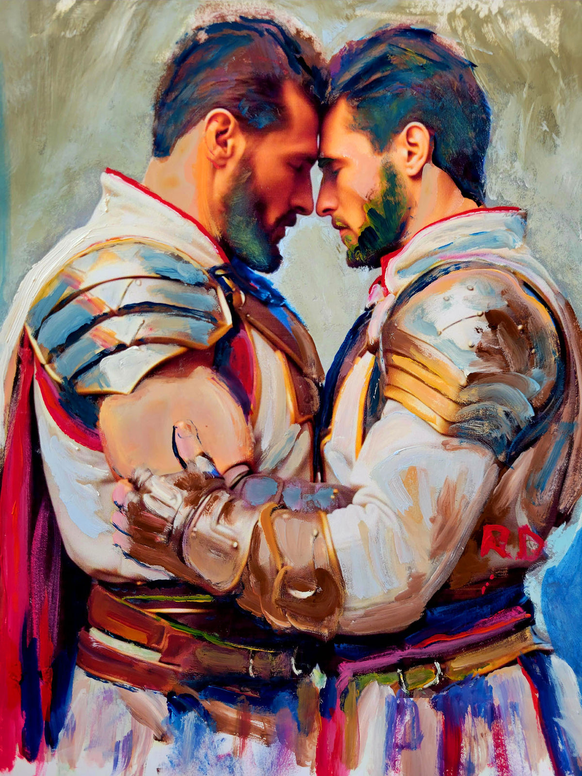 To Earth It Is. The Knights Of The Vermillion Rose Print By Riccoboni