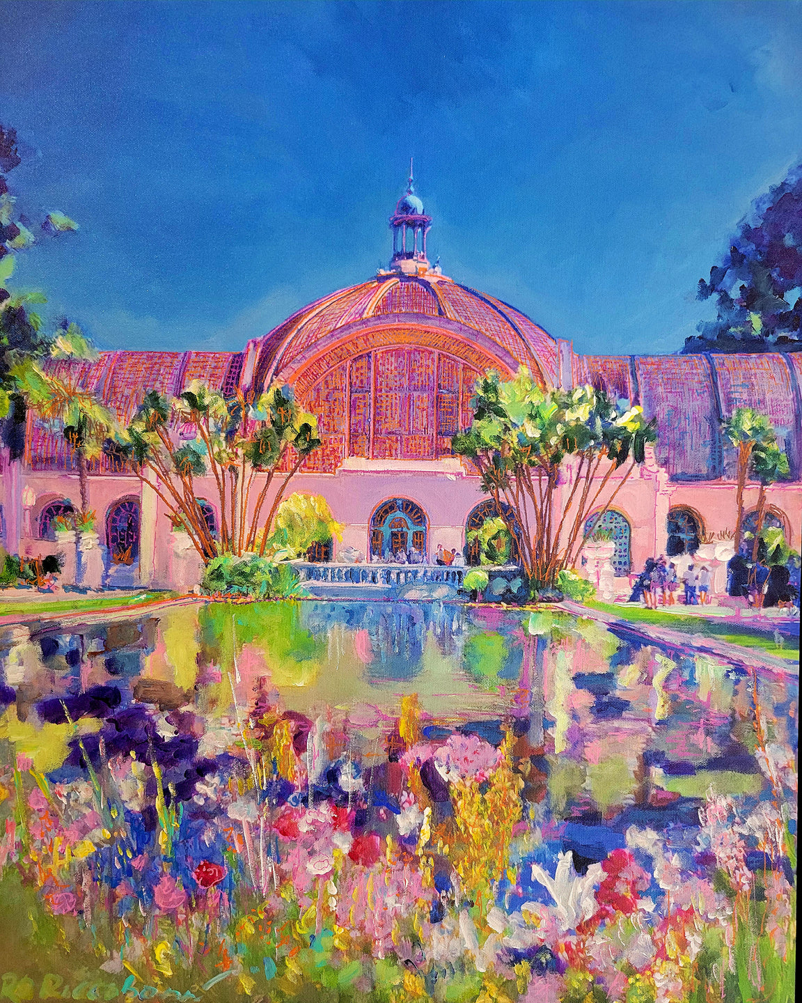 Botanical Building in Balboa Park – San Diego California | Signed Art Print by RD Riccoboni