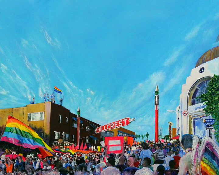 Celebrating Equality Hillcrest - San Diego by RD Riccoboni