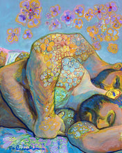 Load image into Gallery viewer, Flower Bear Spoons - Beefcake Bear Style signed painting print