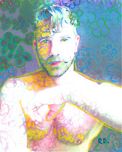 Load image into Gallery viewer, Commission an Original Painting Flower Bear Portrait