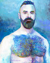 Load image into Gallery viewer, Commission an Original RD Riccoboni Bear Portrait In The Painterly Style