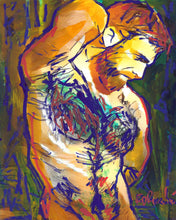 Load image into Gallery viewer, Commission an Original RD Riccoboni Bear Portrait In The Painterly Style