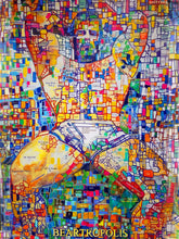 Load image into Gallery viewer, Beartropolis 2069 signed artist painting print