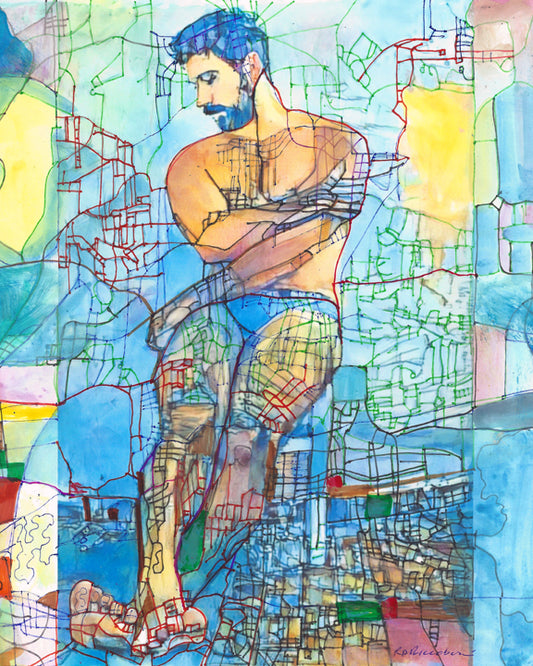 South Beartropolis – Signed Art Print by RD Riccoboni