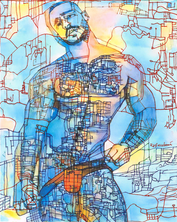 West Beartropolis – Signed Art Print by RD Riccoboni