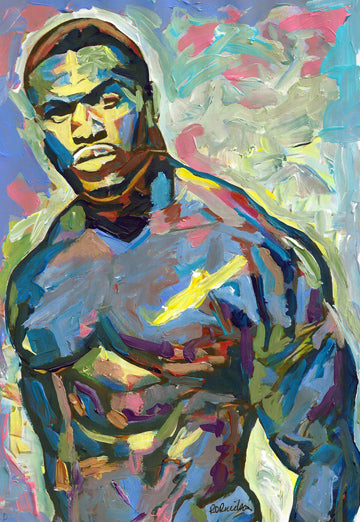 Redondo - Beefcake Style signed painting print