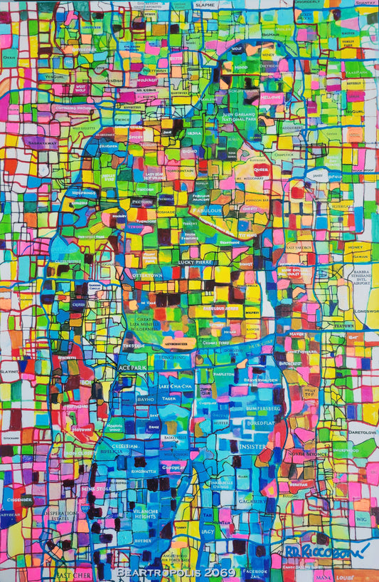 Beartropolis 2069 – Signed Art Print by RD Riccoboni