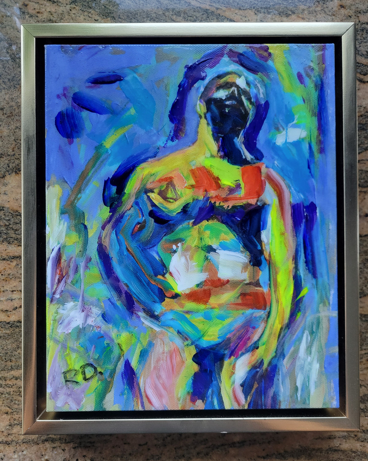 Bear Ascending Runway At Tea Dance - Mixed Media painting by Riccoboni