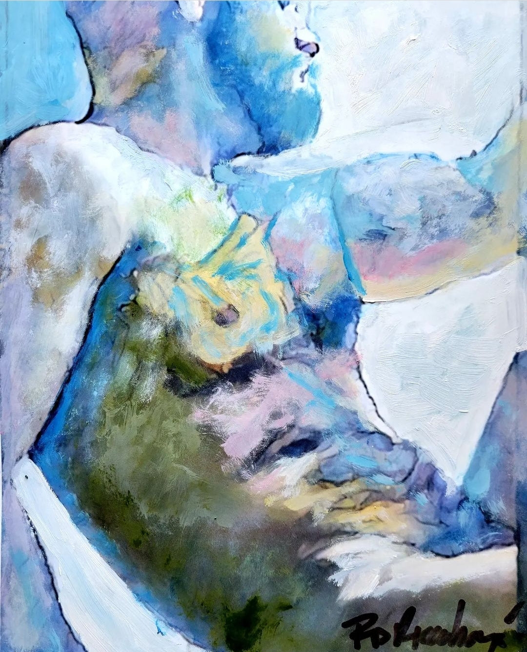 San Diego Heatwave – Beefcake Style Signed Art Print by RD Riccoboni