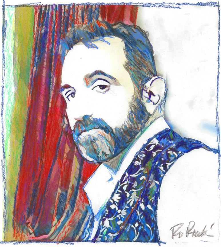 Self Portrait – RD Riccoboni | Signed Art Print